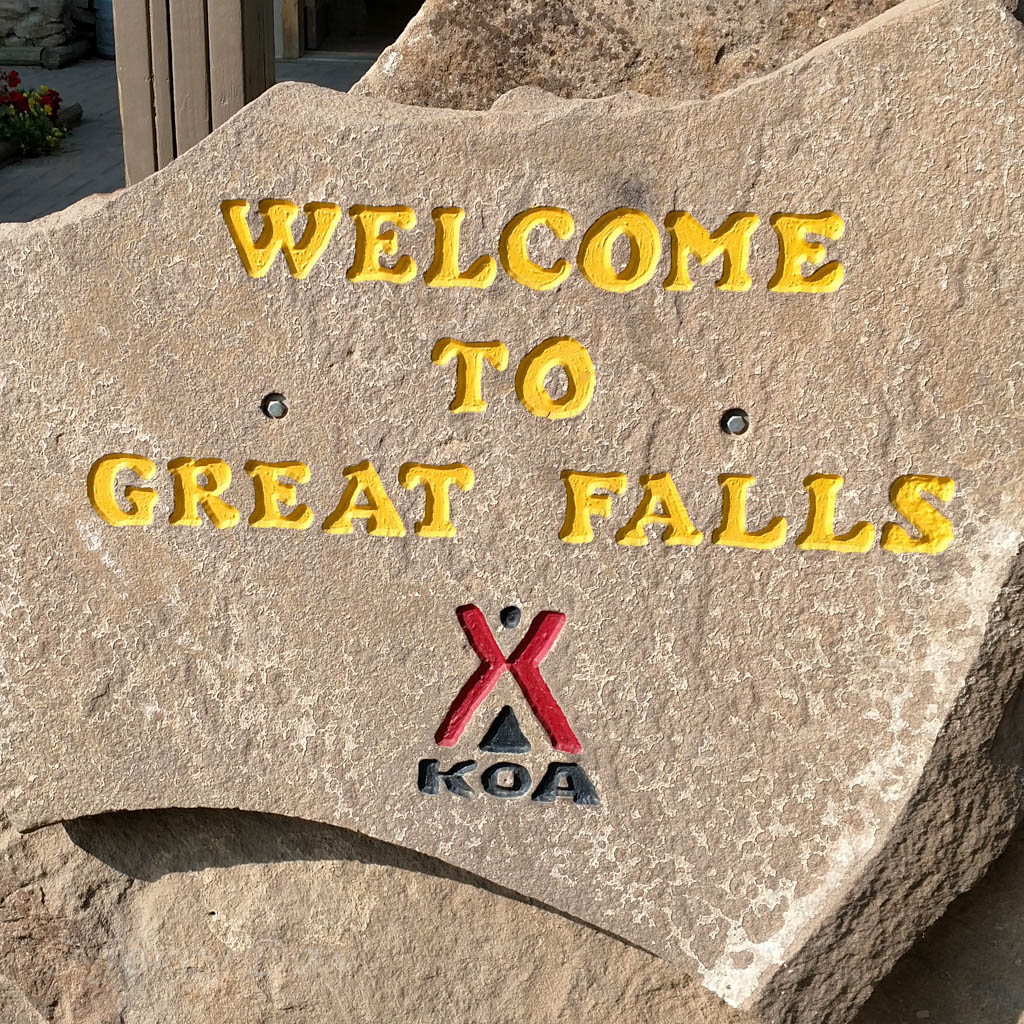 Campground Review Great Falls KOA Great Falls Montana The Tin