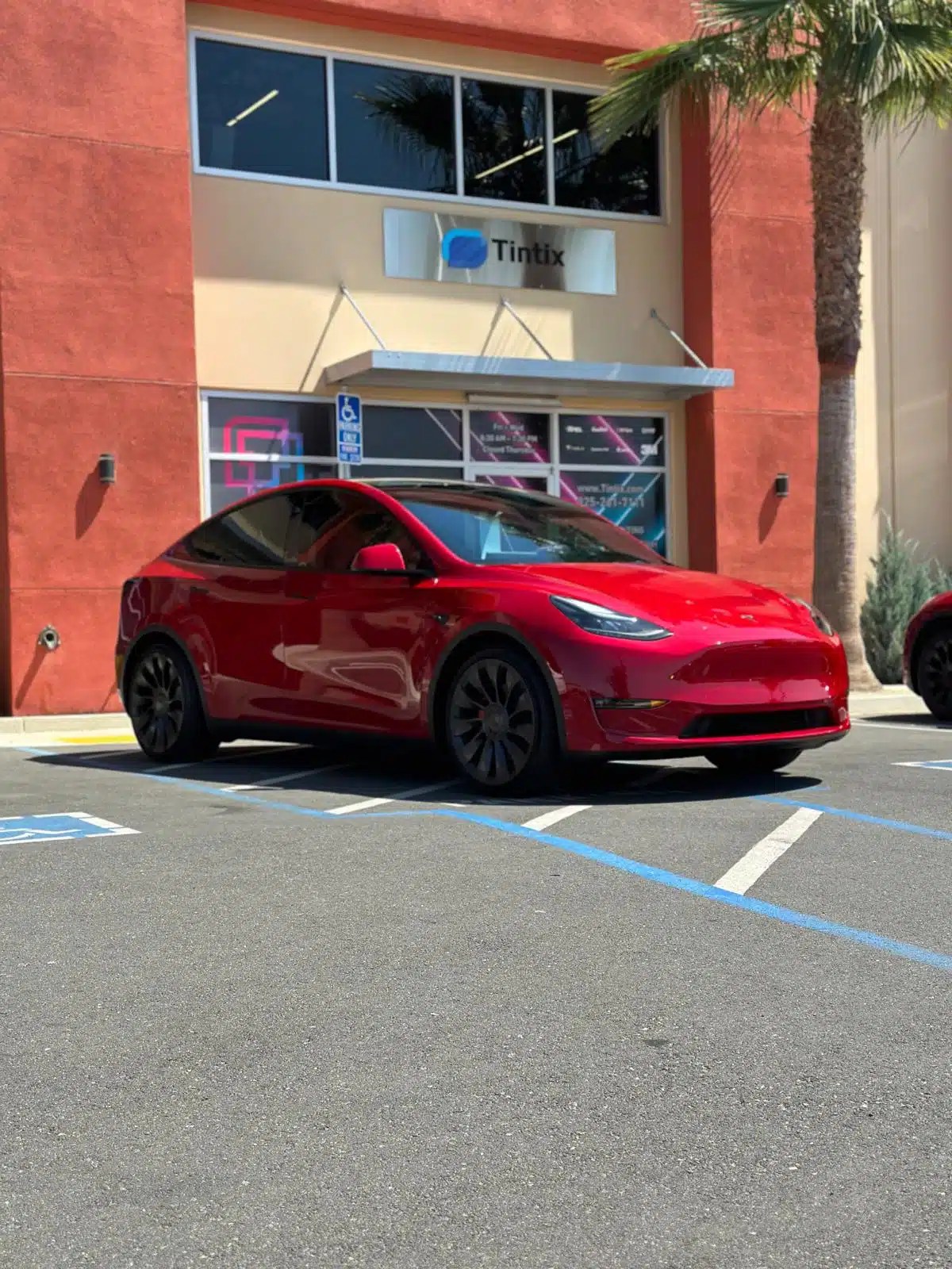 Tesla Model Y Paint Protection Film & Ceramic Coating Tintix Where