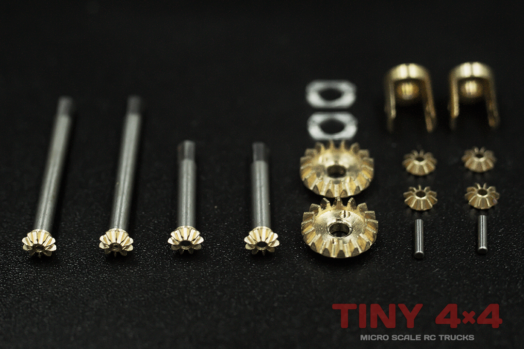 Differential Axles (Builder's Kit) for Orlandoo 'A' Axles