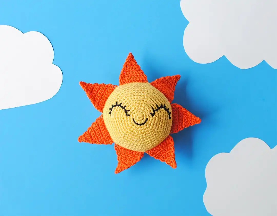 Summer Sun Doll Free Amigurumi Crochet Pattern Tiny Curl Crochet
