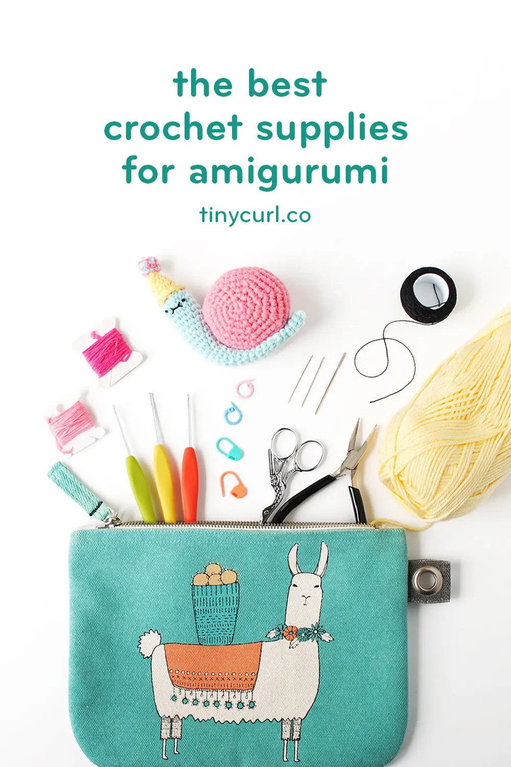 The Best Crochet Tools for Amigurumi Tiny Curl Crochet