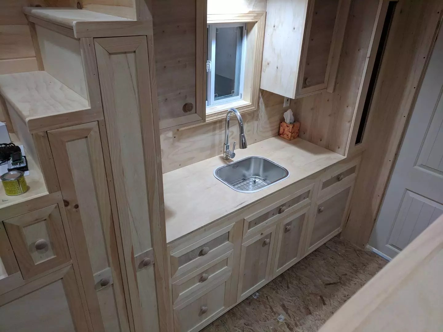 Tiny House Kitchen Part 2 Sink and Counter Station TinyHome.io