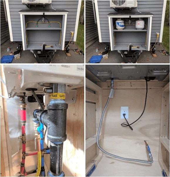 Propane Now we're cooking with gas! TinyHome.io