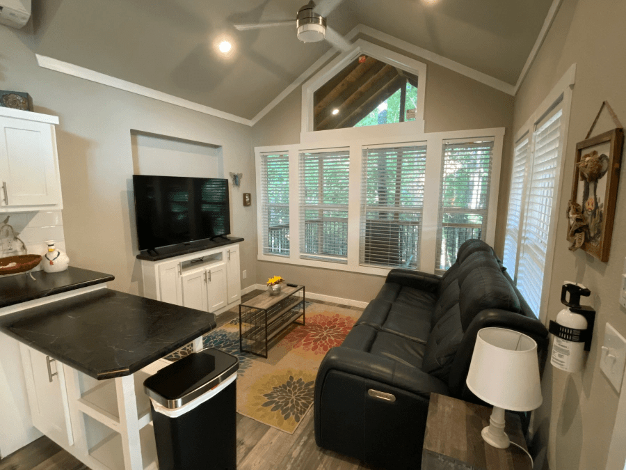 Blossom Cabin Rental Broken Bow, OK Tiny Town OK Cabin Rentals