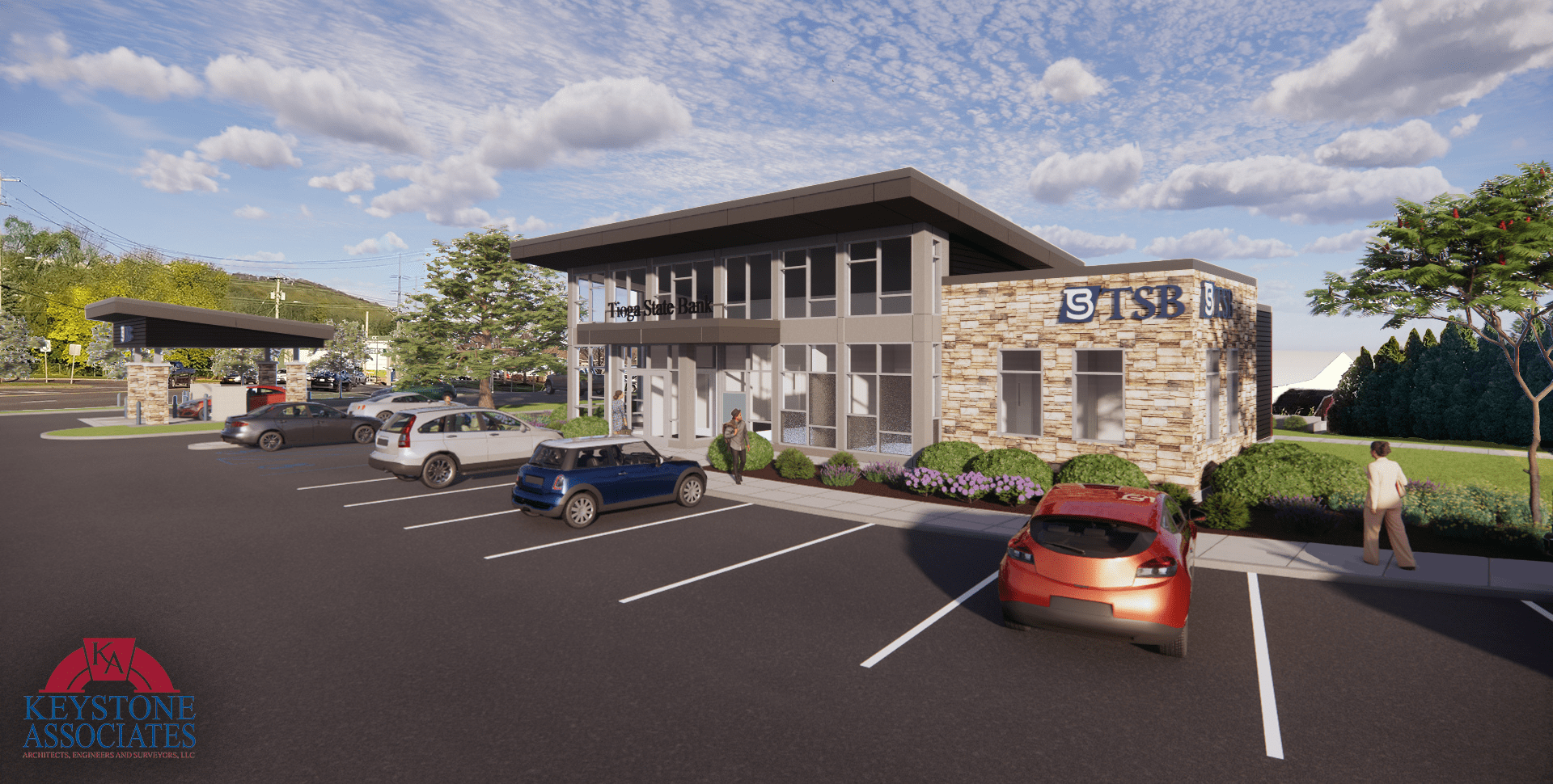 New Johnson City Office Tioga State Bank Binghamton, NY Vestal