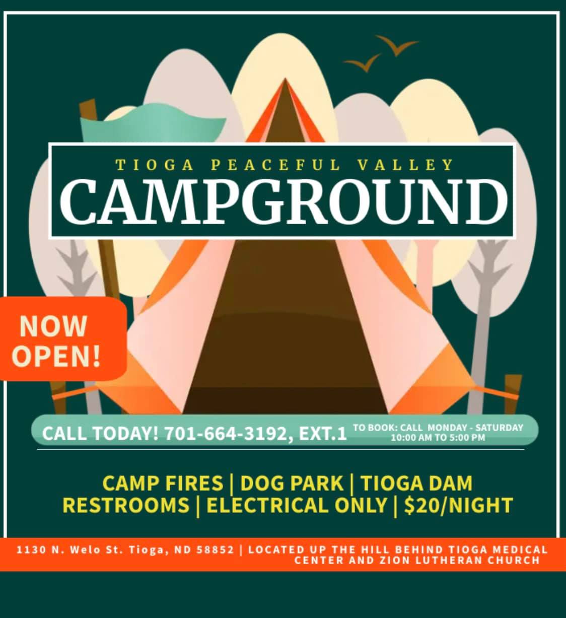 Tioga, North Dakota Departments