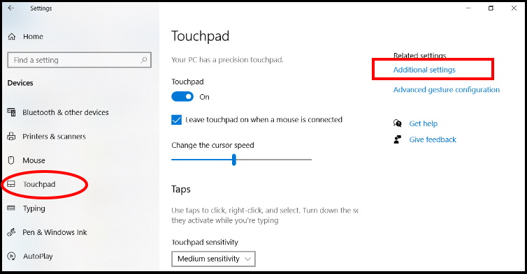 How to Fix Laptop Touchpad not working properly in Windows 10