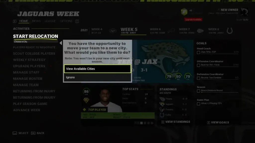 How to Relocate in Madden 22 A Complete Guide