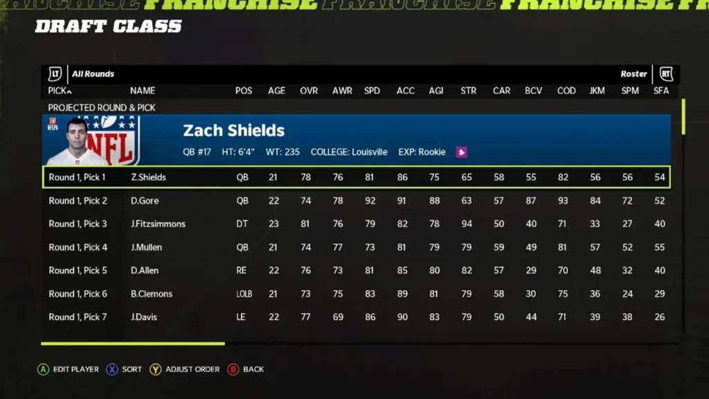 How to Create/Import A Draft Class in Madden 22