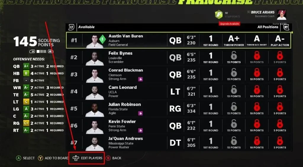 How to Create/Import A Draft Class in Madden 22