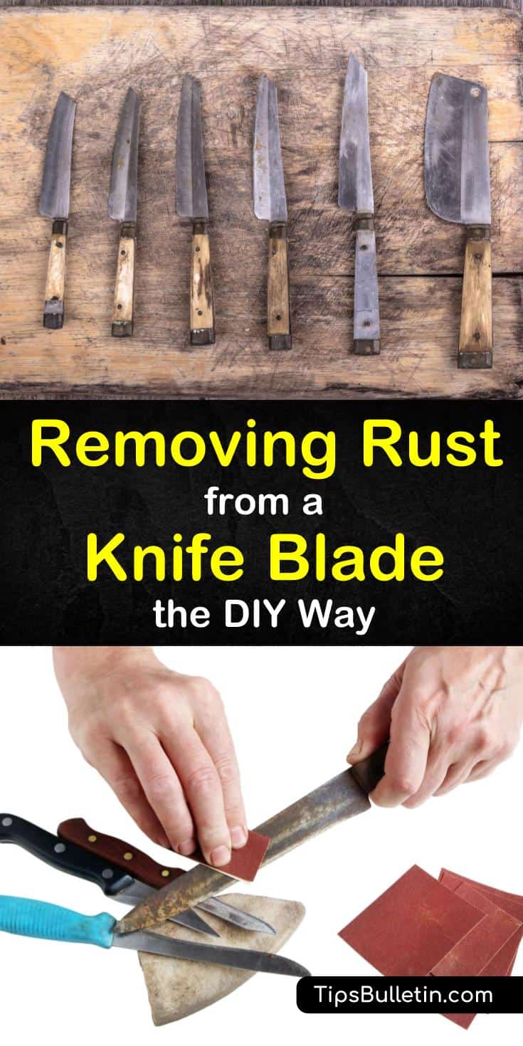 Removing Rust from a Knife Blade the DIY Way