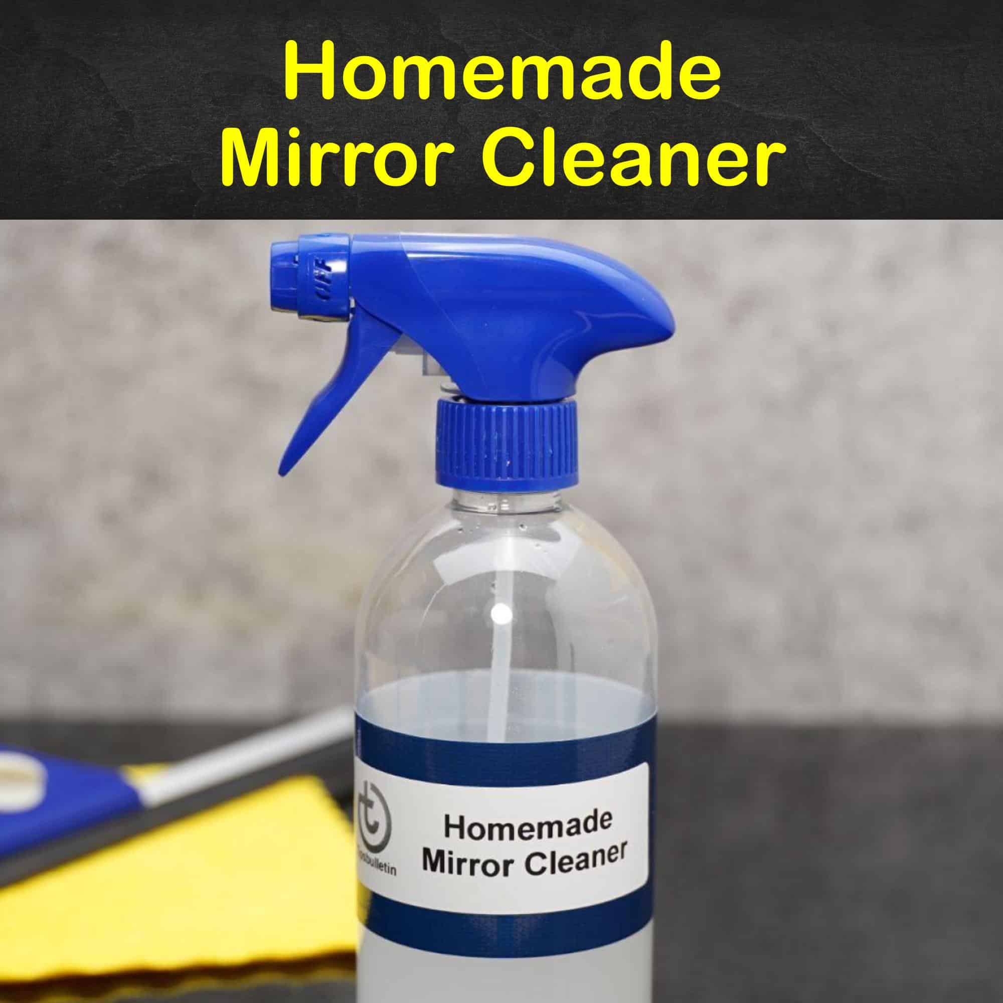 6 Simple DIY Mirror Cleaner Recipes