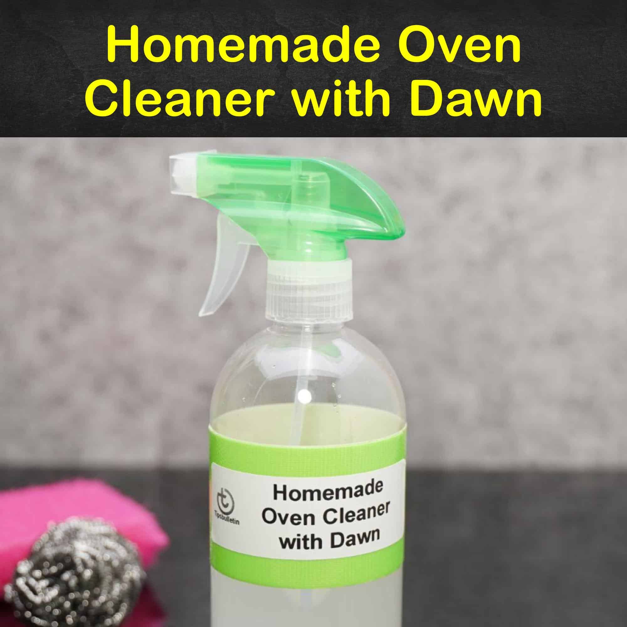 5 AllNatural Oven Cleaners with Dawn