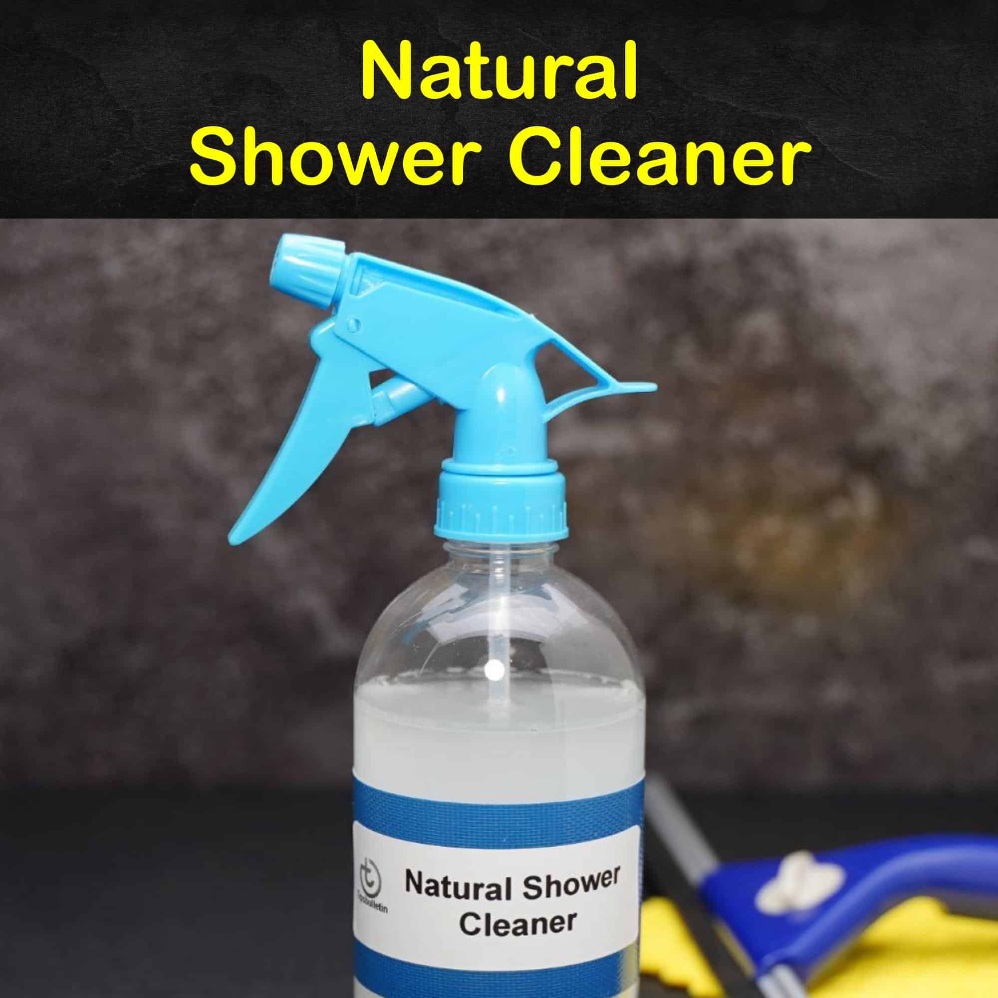 7 Quick and Natural Shower Cleaner Recipes