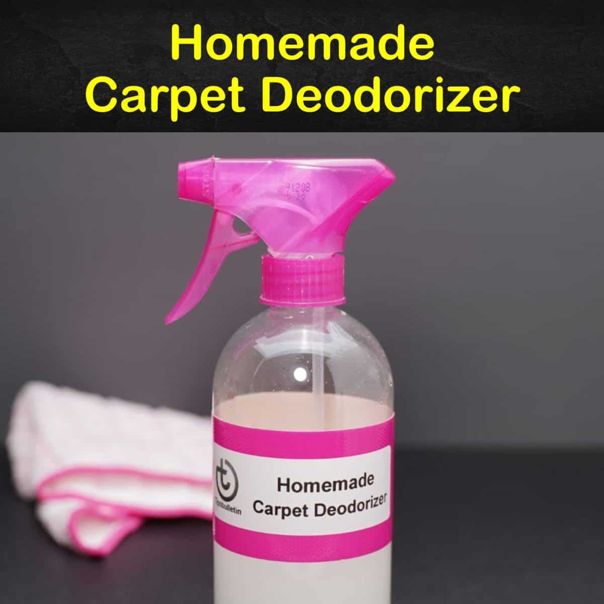7 Fast & Easy Carpet Deodorizers Anyone Can Make