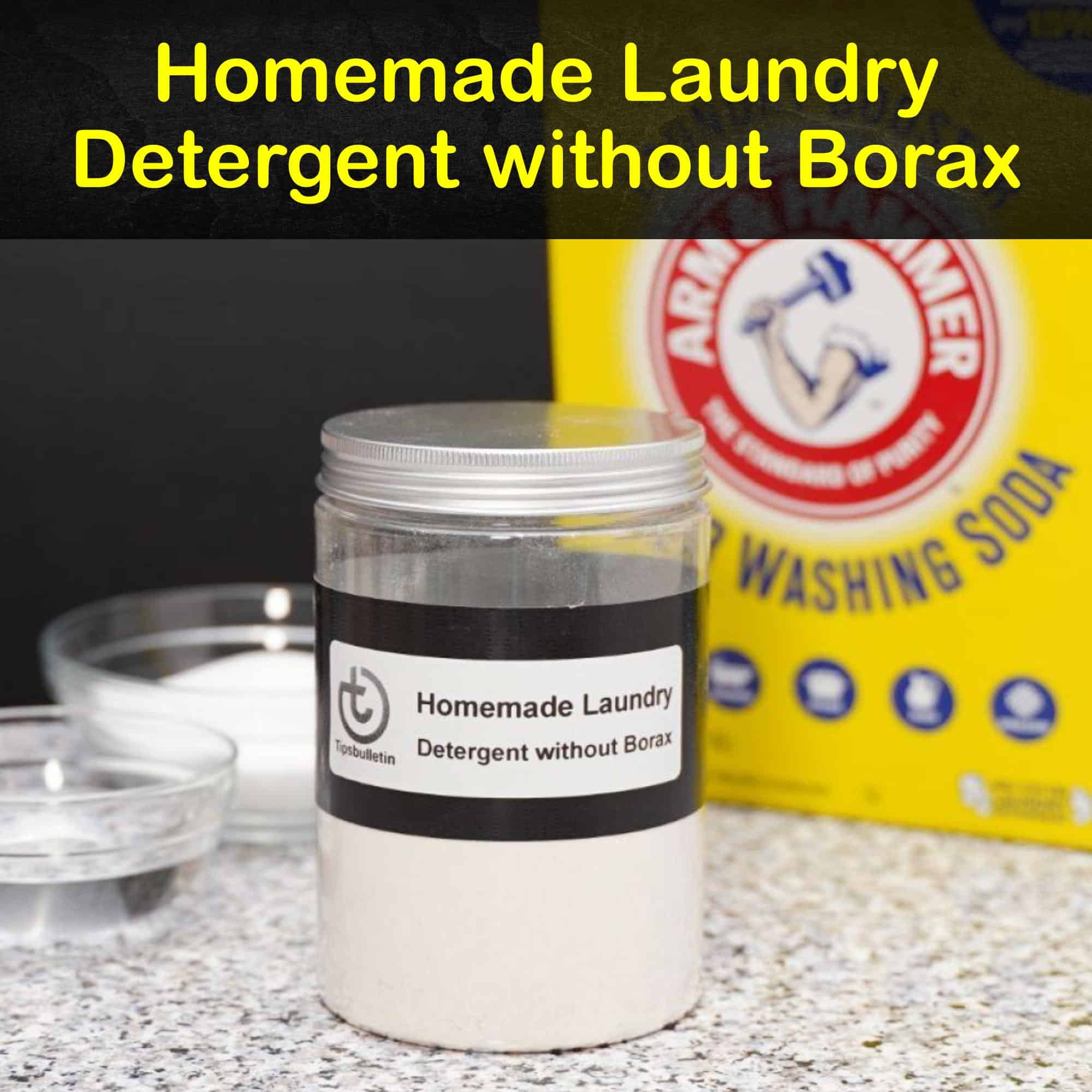 5 Easy Recipes to Make Laundry Detergent without Borax