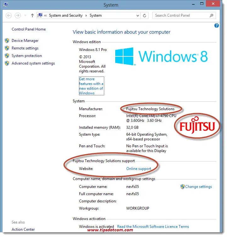 Windows 7 system properties logo changer software tosihyd