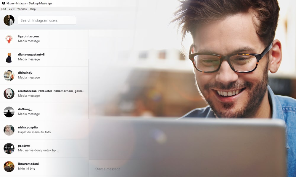 Cara Kirim DM Instagram di PC (Cara Termudah Sejauh Ini)