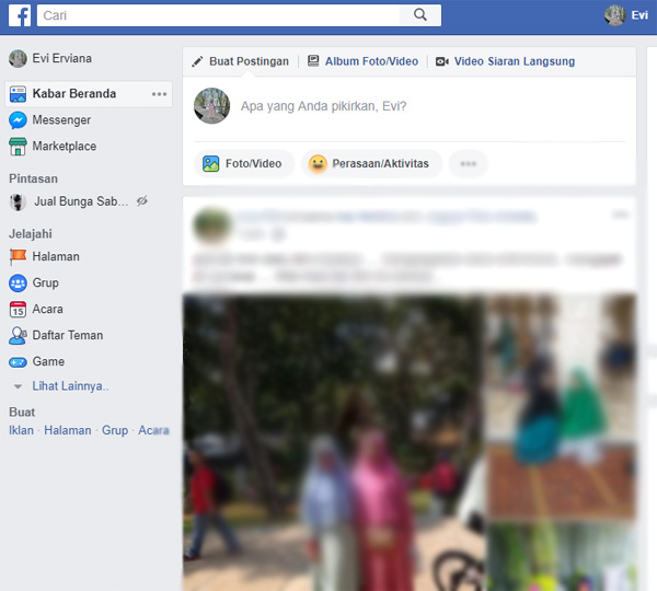status fb keren banyak like beranda Wanda Martin