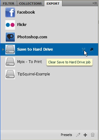 Export multiple JPEG files with the Bridge CS5 Export Panel - TipSquirrel