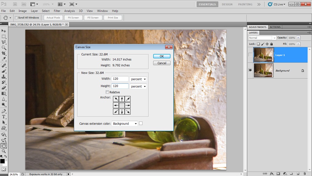 Easy Grunge Border in TipSquirrel