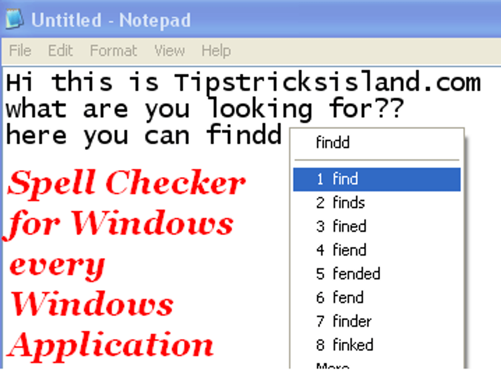 Spell Checker for Every Windows Application An Island for Blogging Tips Tricks