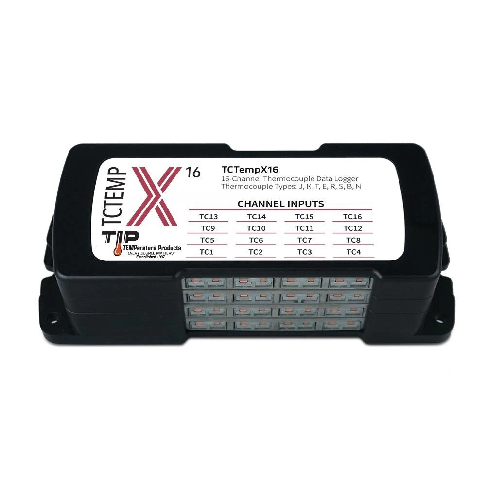 16 Channel Thermocouple Data Logger