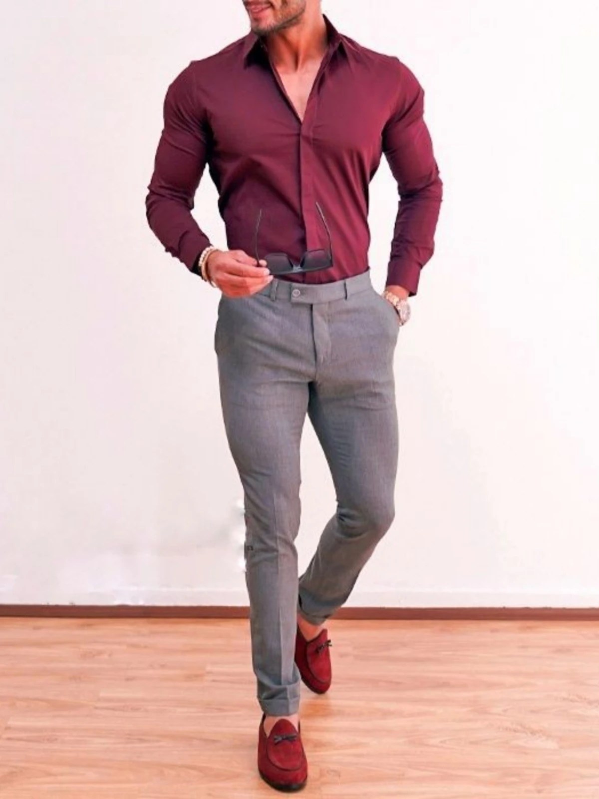 What Color Shirt Goes with Dark Grey Pants? Dark Grey Pant