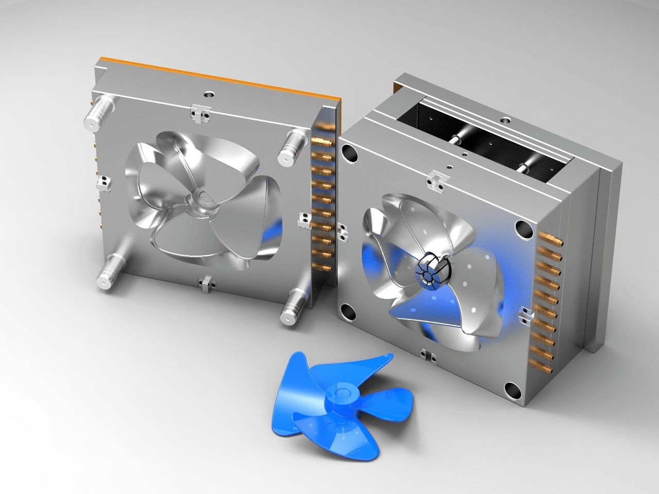 How to reduce custom plastic mold making time?