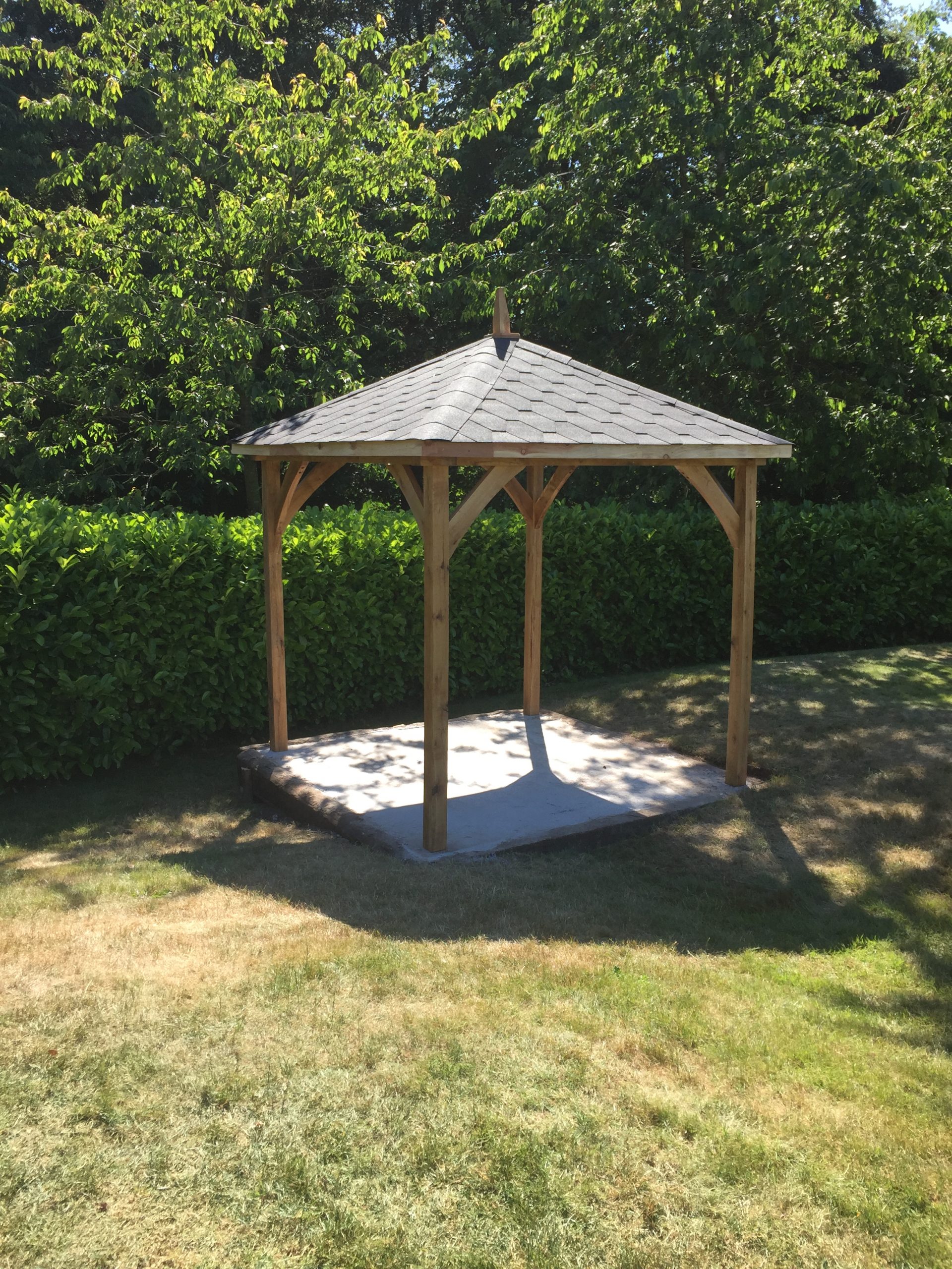 Oak Framed Gazebo Kidderminster Golf Club, Worcestershire