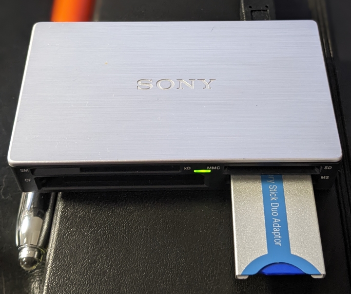 Windows 11 and Sony Memory Stick Titan Fusion