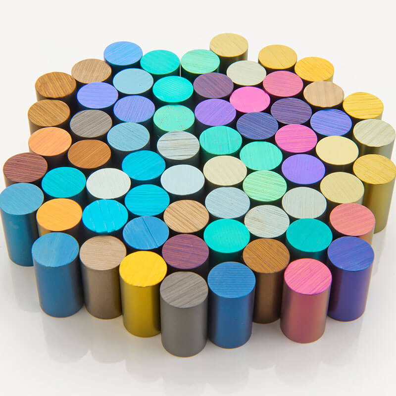 Titanium Anodize Colors Titanium Finishing Company