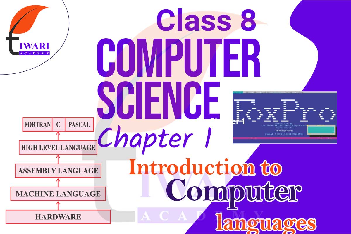 Class 8 Computer Science Chapter 1 Introduction to Computer Language