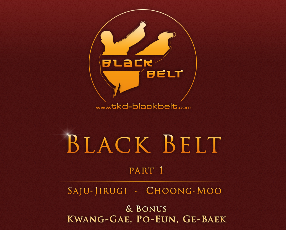 Black Belt 1 TaekwonDo Patterns, Books & Software, Black Belt Project