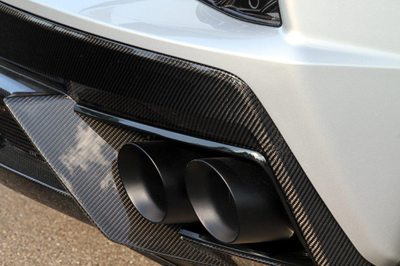 202022 C8 Carbon Fiber Rear Diffuser Done In Matching GM Carbon Weave