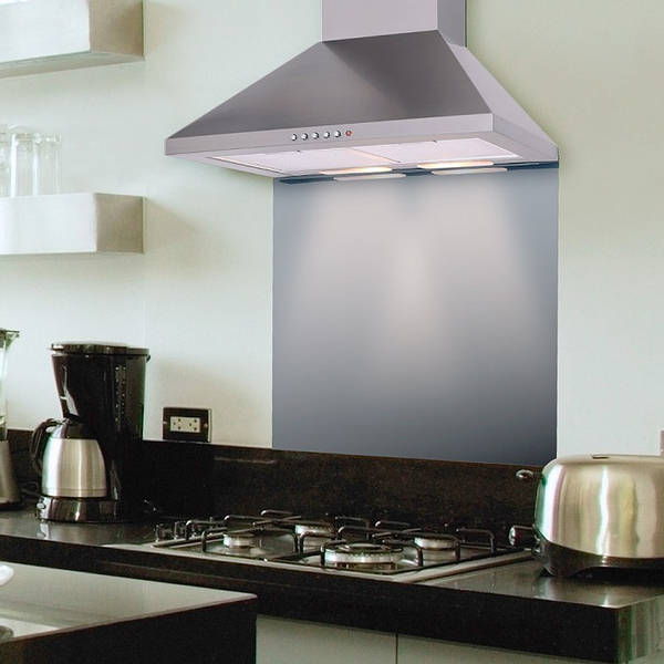 100cm Stainless Steel Splashback Luxair (SPLASH100SS)