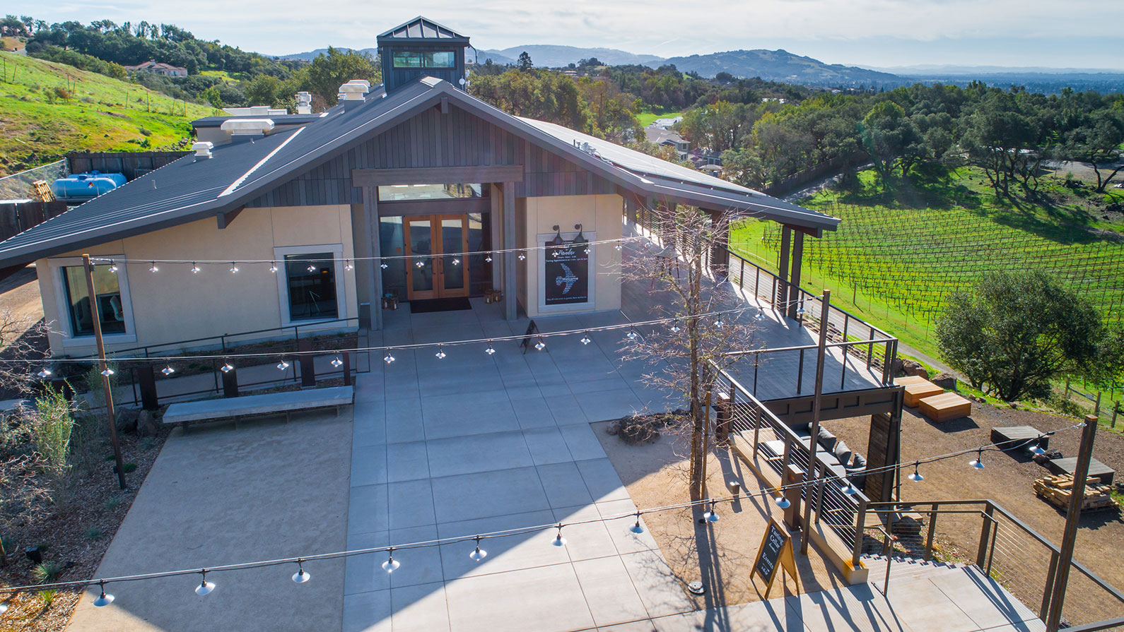 Paradise Ridge Winery TLCD Architecture