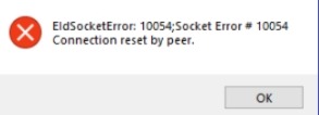 Common Causes of Socket Error 10054 and How to Fix | TL Dev Tech