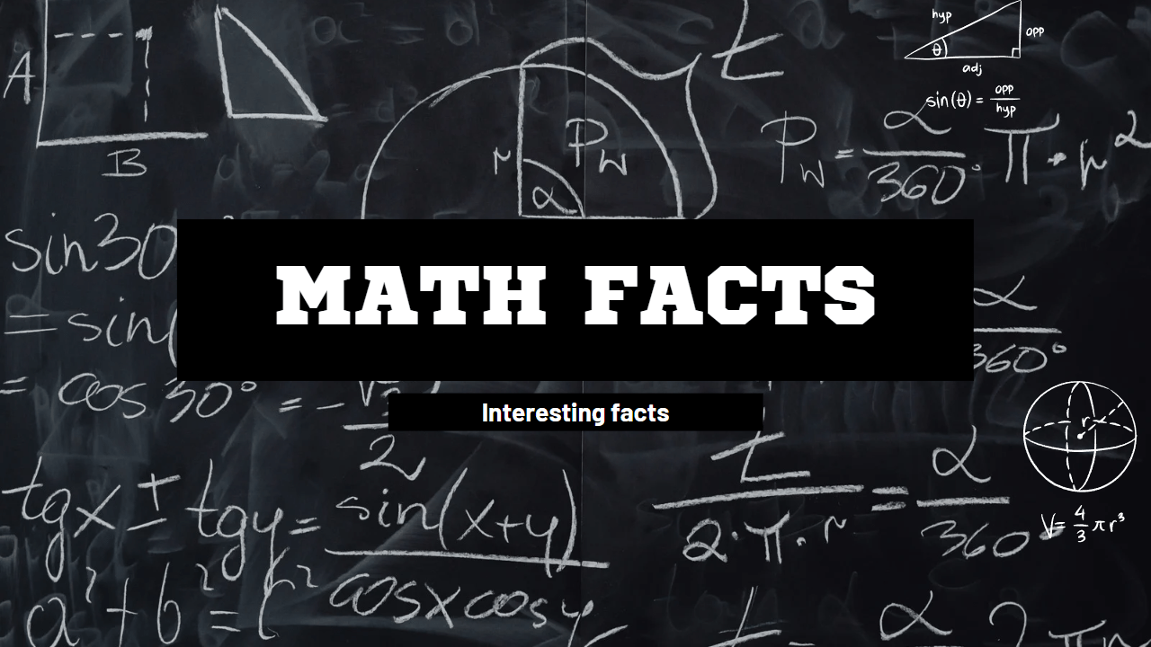 20 Cool Facts About Maths | TLDev's Tech