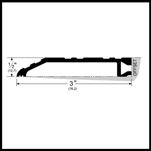 Pemko 253B Half Threshold Trademark Hardware