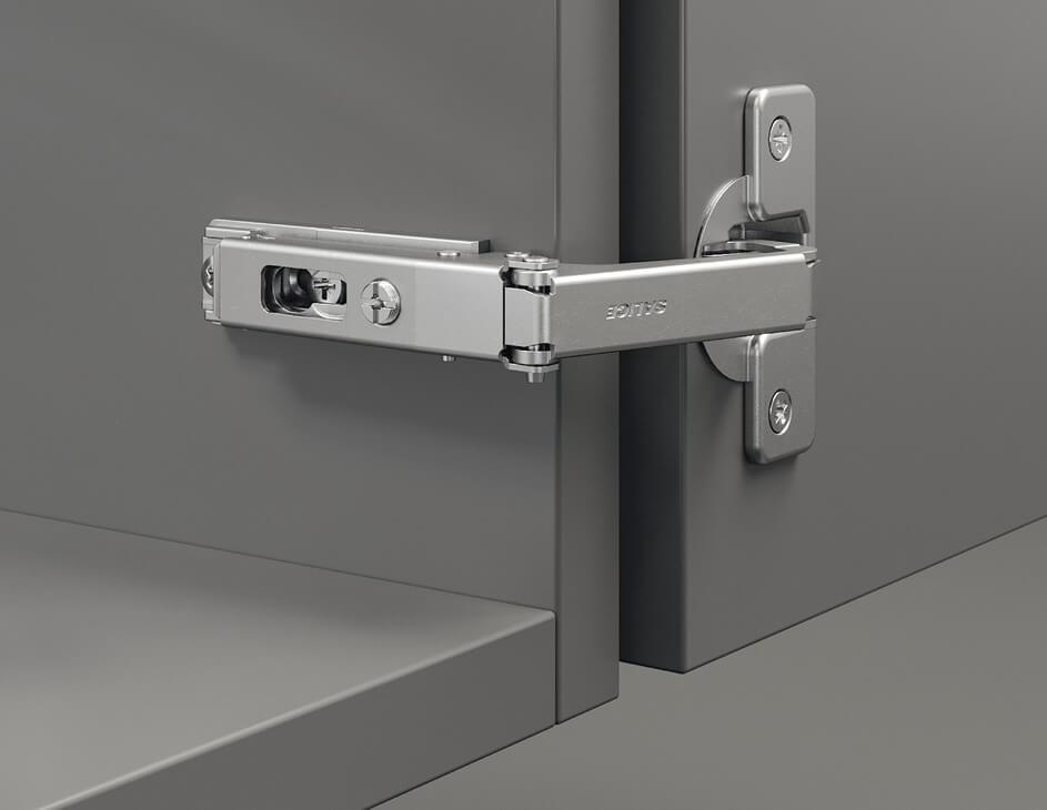 Concealed Hinge, Salice Overlay Hinges Piecut Corner Hinge, Full