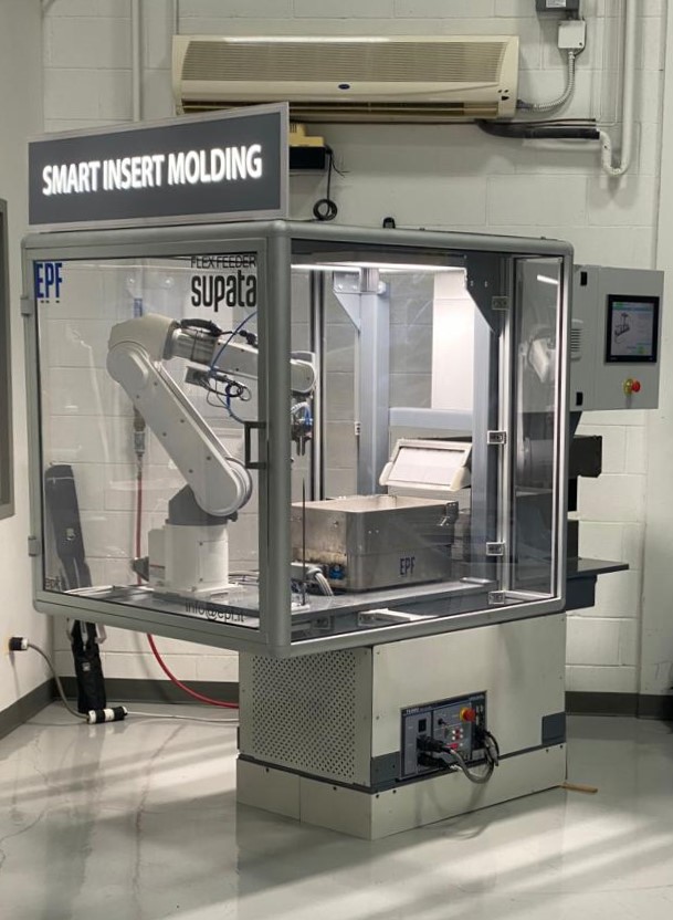 Supata smart feeder robot Vibratory feeder Industrial automation