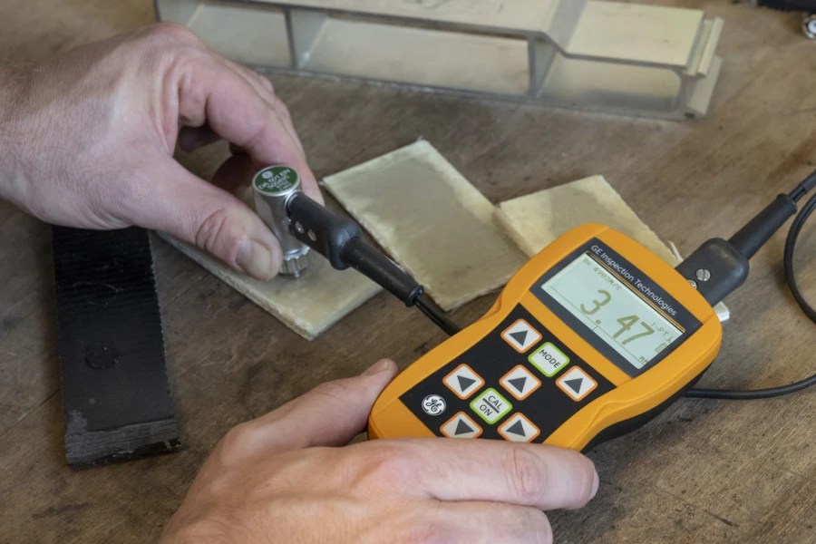 News TMTeckmade ultrasonic probes perfectly work with GE Ultrasonic thickness gauge DM5E