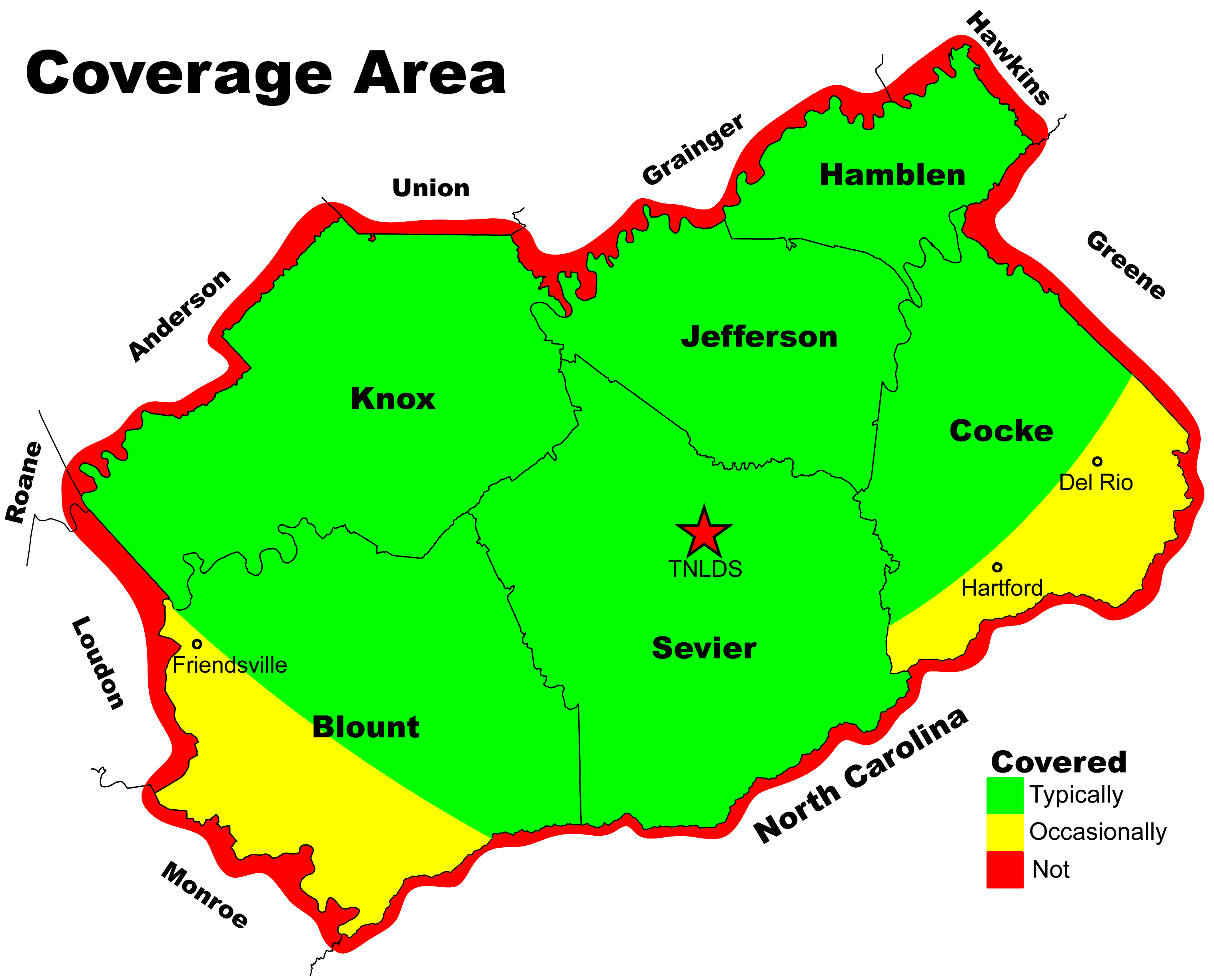CoverageArea Tennessee Land Development Services