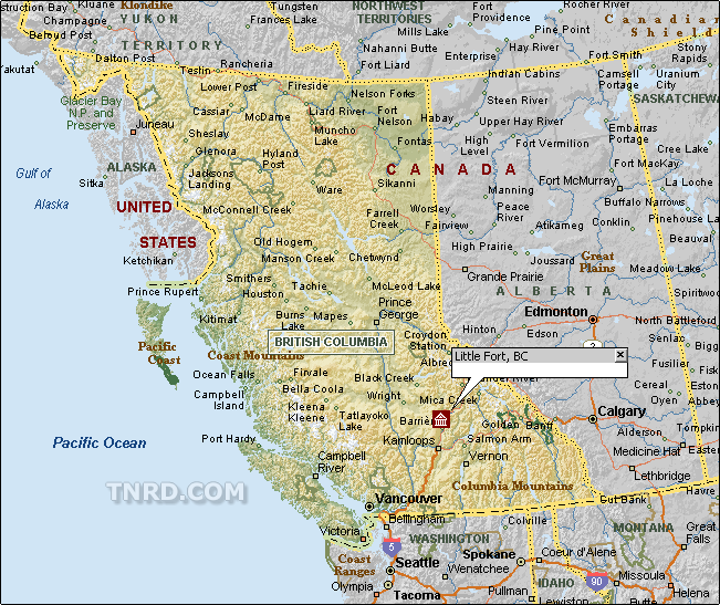 Little Fort Road Maps