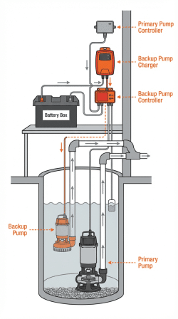 Sump Pump Battery Life, Types, & Maintenance | Tennessee Standard Plumbing