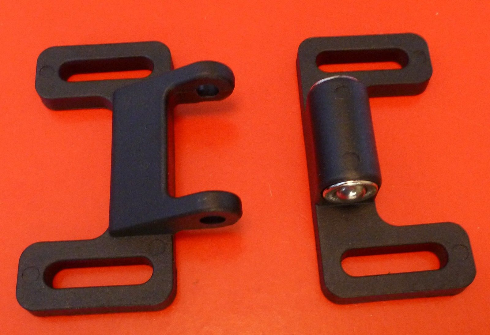 (BL015) Black Plastic Double Ball Latch Kit TNUTZ