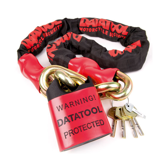 Datatool Python Lock & Chain (Insurance Approved) Toad Alarms