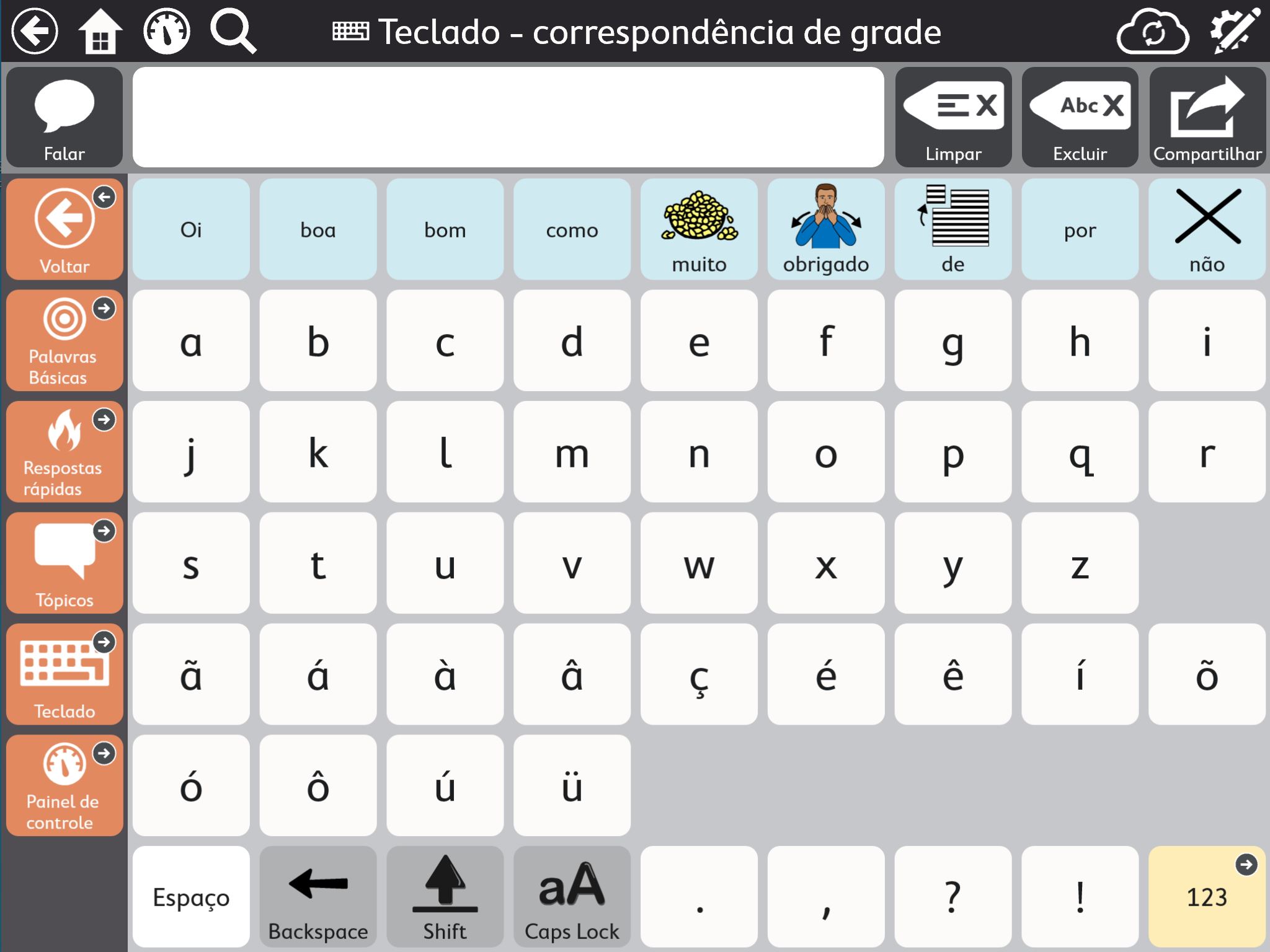 Snap + Core First para Windows e iOS Ipad App Tobii Brasil Civiam