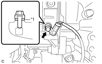 Toyota Camry (XV70) - Speed Sensor - Ua80e (automatic Transmission